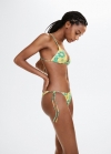 Mango Braguita bikini clásica lazos - Verde pastel