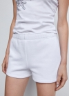 Mango Shorts Día de los Océanos - Blanco