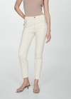 Mango Jeans Claudia slim crop - Crudo
