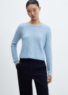Mango Jersey punto ochos - Plata