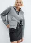 Mango Minifalda vaquera - Denim negro
