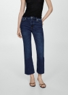 Mango Jeans Sienna flare crop - Azul oscuro