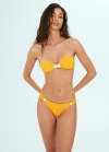Mango Braguita bikini clásica conchas - Amarillo pastel