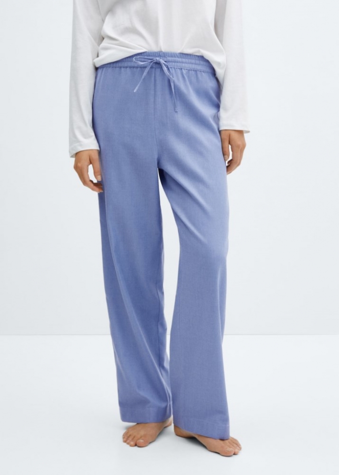 Mango Pijama dos piezas combinado - Azul