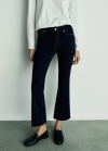 Mango Jeans Sienna flare crop rinse wash - Azul