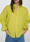 Mango Camisa manga fruncida - Lima