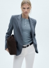 Mango Jeans Sienna flare crop - Blanco
