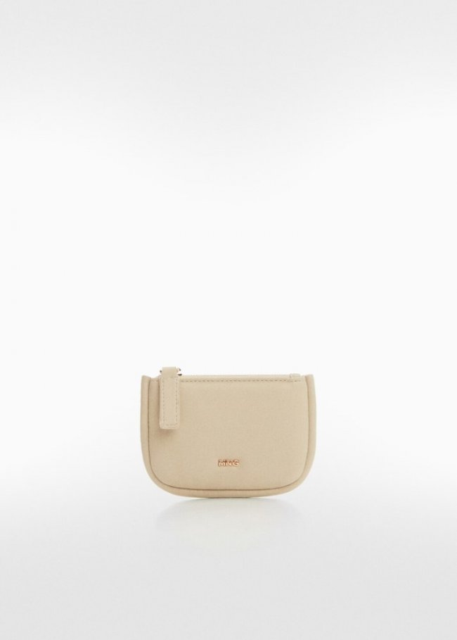 Mango Monedero acolchado - Blanco roto