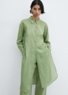Mango Camisa oversize aberturas - Topo