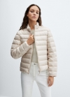 Mango Anorak acolchado pluma - Beige