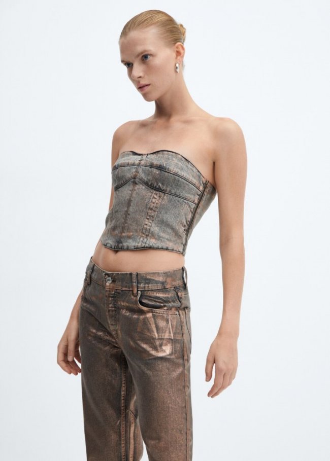 Mango Top vaquero foil - Cobre