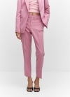 Mango Pantalón recto traje - Rosa