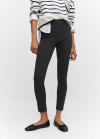 Mango Legging tiro alto - Gris antracita