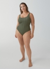 Mango Bañador textura - Khaki