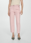 Mango Jeans slouchy cintruón vuelta - Morado claro/pastel
