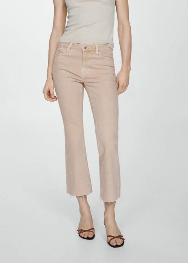 Mango Jeans Sienna flare crop - Arena