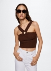 Mango Top crop textura - Marrón