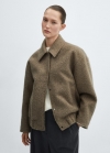 Mango Chaqueta bomber oversize - Khaki