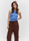 Mango Top tirantes - Azul