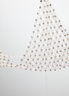 Mango Collar cuerpo cristales strass - Plata