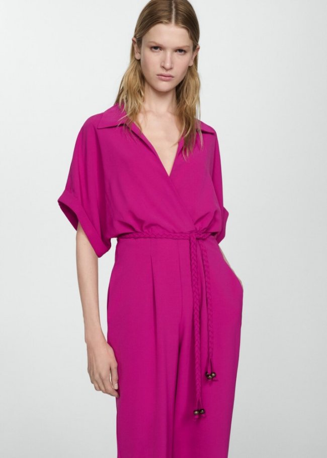 Mango Mono largo lazo - Morado