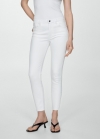 Mango Jeans skinny crop - Blanco