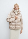Mango Anorak acolchado impermeable - Beige