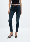 Mango Jeans skinny push-up - Azul oscuro intenso