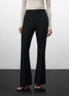Mango Pantalón traje 100% lana virgen - Negro