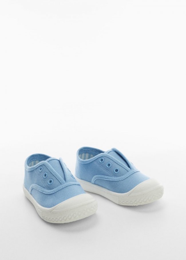 Mango Deportivas sin cordones - Turquesa