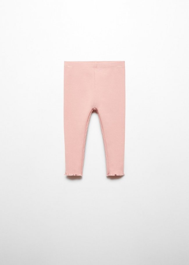 Mango Leggings algodón - Rosa