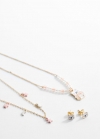 Mango Set collares y pendientes - Oro