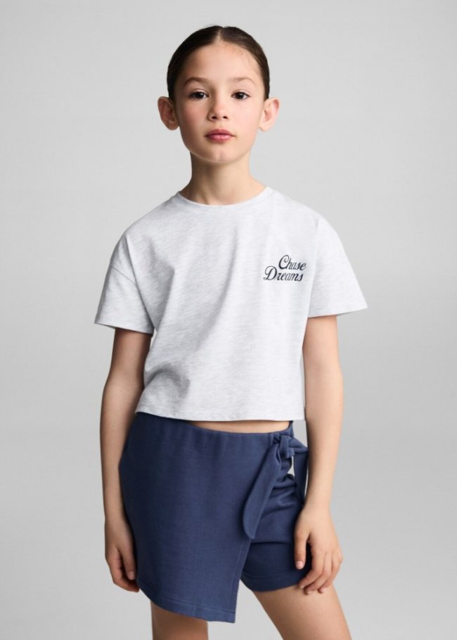 Mango Falda pantalón cruzada - Azul marino oscuro
