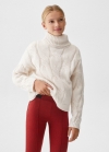 Mango Leggings micro pata de gallo - Rojo