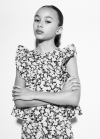 Mango Blusa volantes lino - Negro