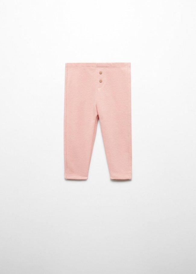 Mango Leggings algodón - Rosa