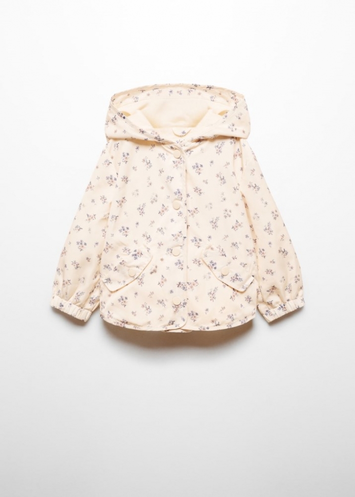 Mango Chaqueta bolsillos botones - Blanco roto