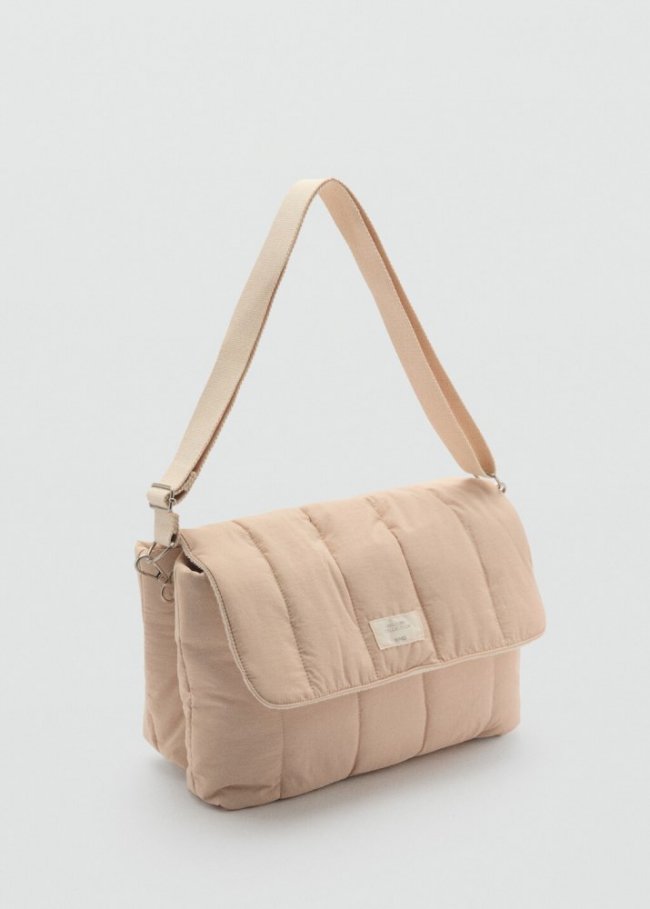 Mango Bolsa maternidad - Beige