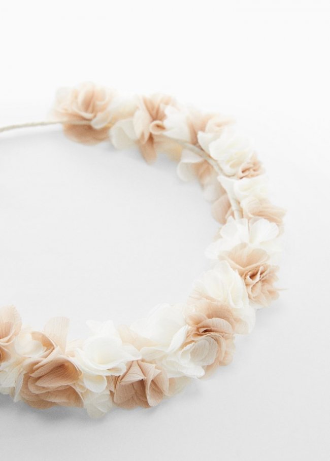 Mango Diadema flores relieve - Arena