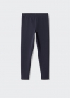 Mango Leggings algodón - Azul marino oscuro