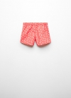 Mango Bañador estampado flamencos - Rojo coral