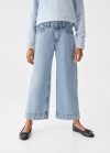 Mango Jeans culotte - Azul medio