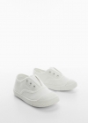 Mango Deportivas sin cordones - Blanco