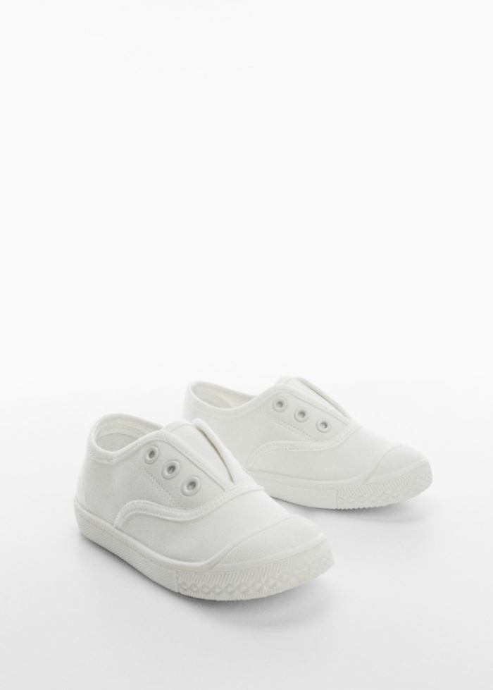 Mango Deportivas sin cordones - Blanco