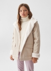 Mango Parka interior borreguito - Beige