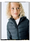 Mango Anorak acolchado capucha - Azul marino