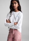 Mango Jeans Wideleg bolsillos - Rosa