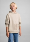 Mango Sudadera algodón estampada - Arena