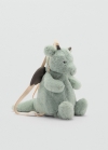 Mango Mochila dragón - Verde pastel