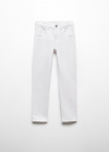 Mango Jeans skinny algodón - Blanco